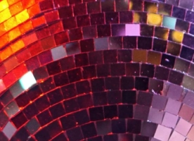 Spiegelplättchen aus Kunststoff